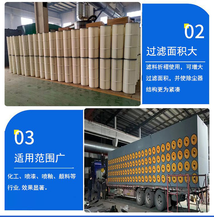 LMC-H型系列脈沖濾筒式除塵器